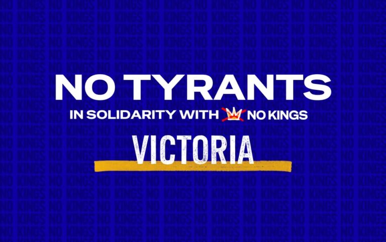 Advisory: NO TYRANTS protest, in solidarity with NO KINGS